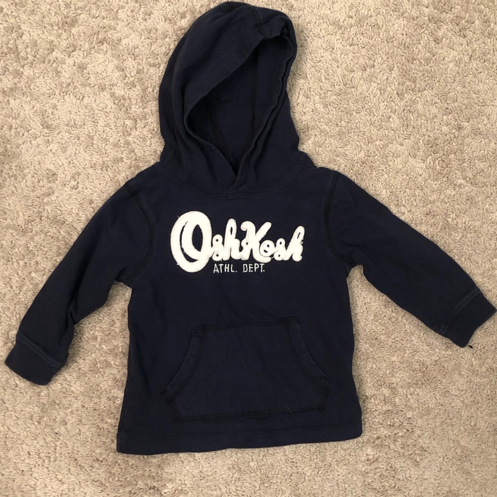 OshKosh b’gosh pullover hoodie shirt - 18 months